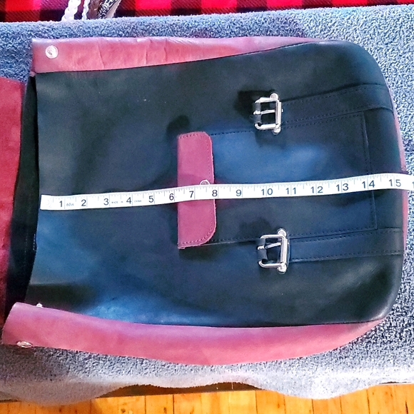 Miros Ukraine leather handmade backpack - Picture 12 of 14